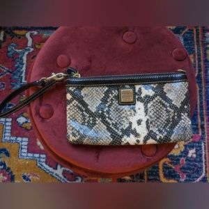 Dooney & Bourke Snakeskin wristlet